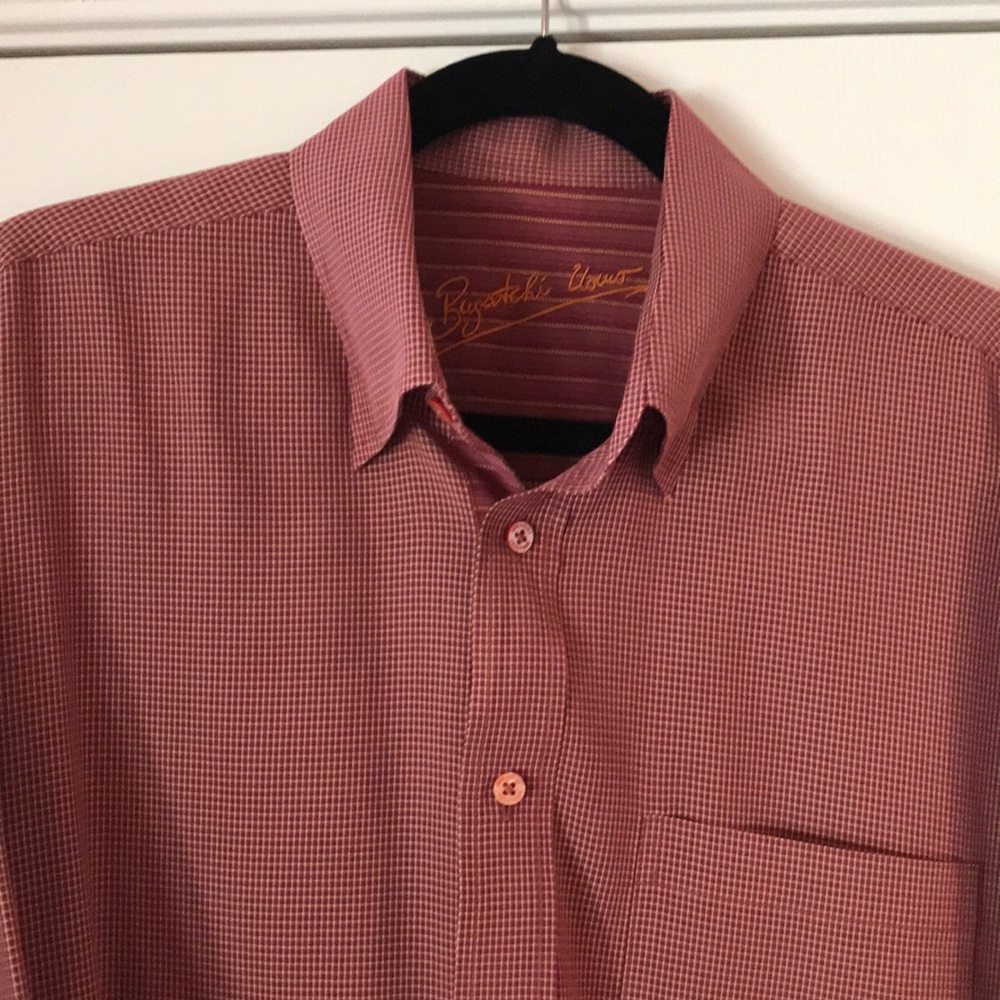 Men’s Bugatchi button down shirt